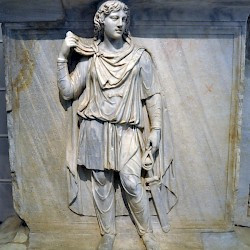 Rome, Temple of Hadrian, Relief