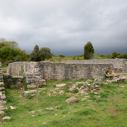 Nesactium, Capitol