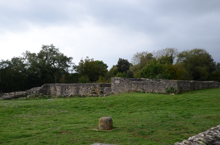 Nesactium, Capitol