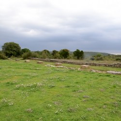 Nesactium, Forum, Porticus