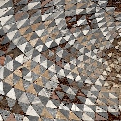 Salamis, Kampanopetra Basilica, Circular mosaic