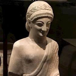 Kition, Statue of a man