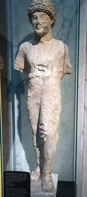 Kition, Statue of Dionysus