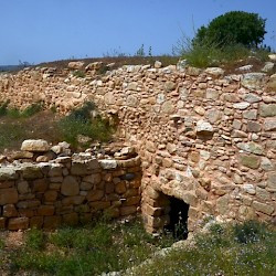 Kouklia, Marchellos, Entrance to one of the tunnels