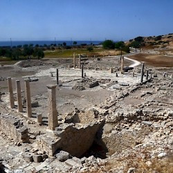 Amathus, Agora, General view