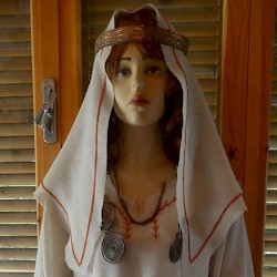 Reconstruction a woman from Iron Age Kamenica