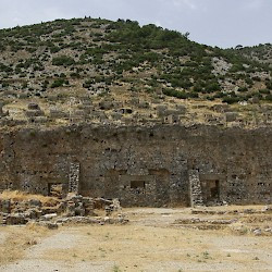 Anemurium, Baths