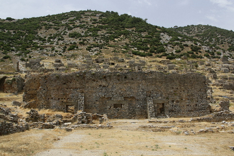 Anemurium, Baths