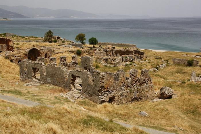 Anemurium, Baths