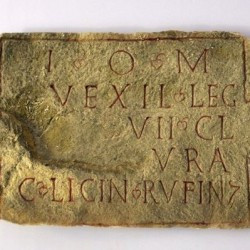 Lederata, Dedication to Jupiter by a soldier of VII Claudia