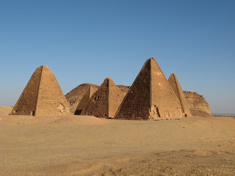 Gebel Barkal, Northern pyramids