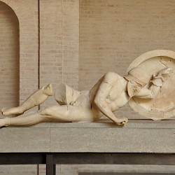Aegina, Temple of Aphaea, East pediment, Laomedon's expedition to Troy