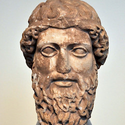 Piraeus, Head of a bearded god
