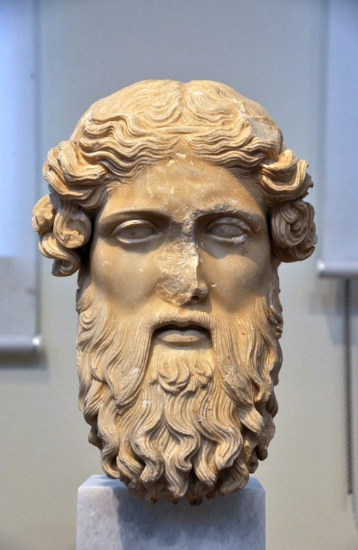 Piraeus, Theater, Head of Dionysus (classicizing)