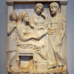 Piraeus, Funerary stela of Damasistrate