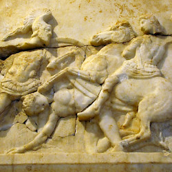 Piraeus-Kaminia, Funerary stela of Panchares