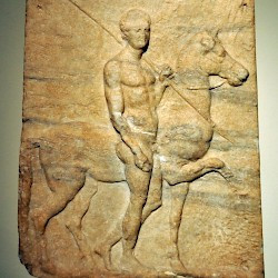Argos, Relief of the Doryphorus of Polykleitos