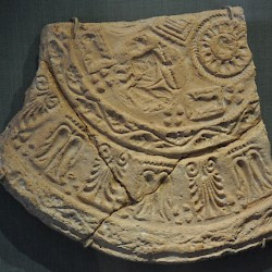 Phthiotic Thebes, Hellenistic shield mould