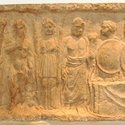 Lebadeia, Relief of Trophonius