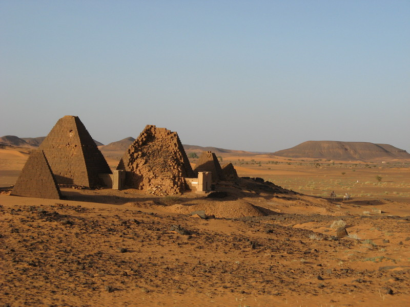 Meroe, Northern Pyramids