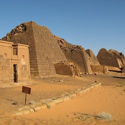 Meroe, Northern Pyramids