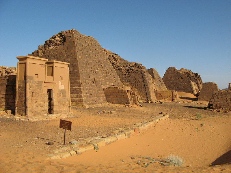 Meroe, Northern Pyramids
