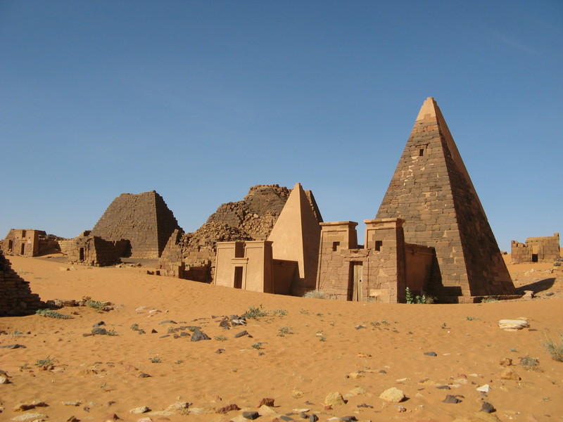 Meroe, Northern Pyramids