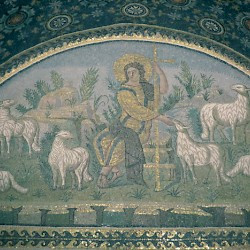 Ravenna, Mausoleum of Galla Placidia, Mosaic of the Good Shepherd