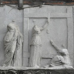 Rome, Forum Transitorium, Relief of Minerva and Arachne