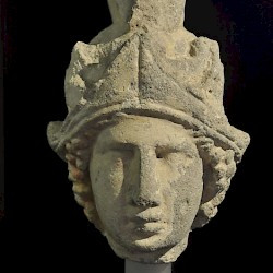 Carnuntum, Medicinal Baths, Head of Minerva