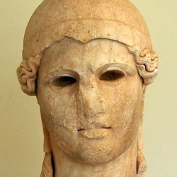 Lepcis Magna, Schola, Head of Athena
