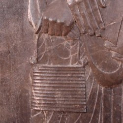Persepolis, Apadana, Northern Stairs, Central Relief, Guard, Weight