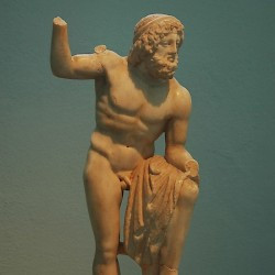 Eleusis, Statue of Poseidon