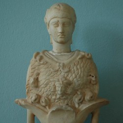 Eleusis, Statue of Athena