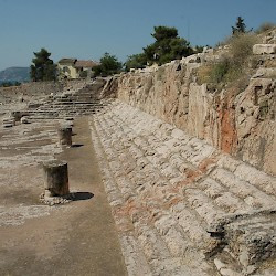 Eleusis, Telesterion, Seats