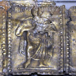 Ságvár, Bronze casket fitting with the Apostles