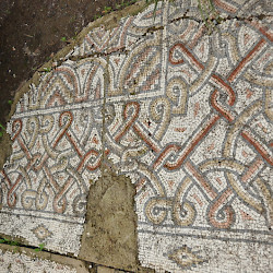 Capernaum, Byzantine Mosaic