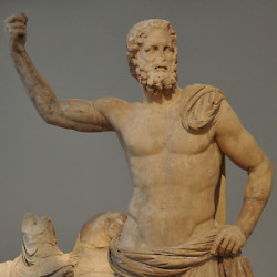 Melos, Statue of Poseidon