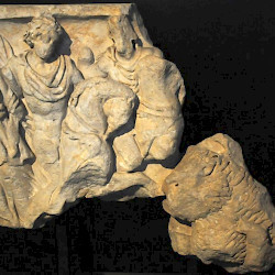 Milan, Relief with a hunting scene