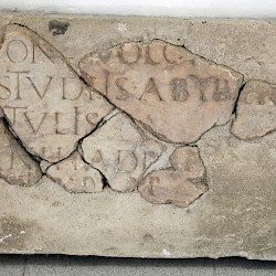 Hippo Regius, Inscription of Suetonius (whose name is now missing)