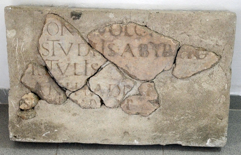 Hippo Regius, Inscription of Suetonius (whose name is now missing)