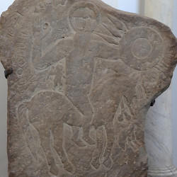 Abizar, Relief of a Numidian horseman