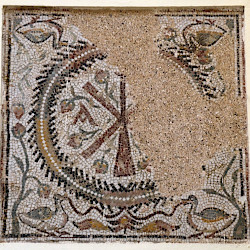 Timgad, Christian mosaic