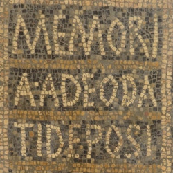 Sétif, Basilica B, Mosaic of Adeodatus