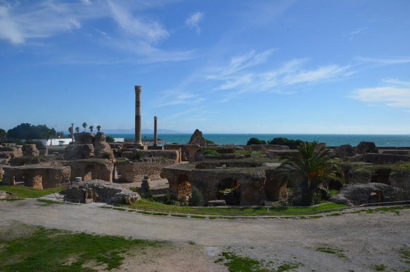Carthage, Antonine Baths, View