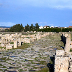 Madauros, Street