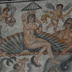 Sétif, Bathhouse, Mosaic of the Birth of Venus