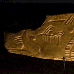Mihai Eminescu, Fish-shaped horsegear