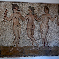 Cherchell, Mosaic of the Three Graces