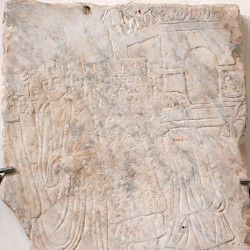Cherchell, Relief of the Triumph of Constantine